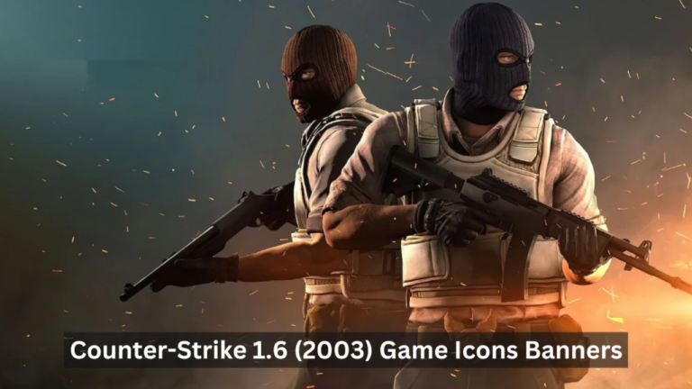 Counter-Strike 1.6 (2003) Game Icons Banners